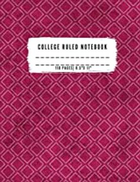 portada College Ruled Notebook