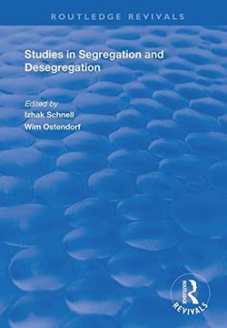 portada Studies in Segregation and Desegregation (Routledge Revivals) (en Inglés)
