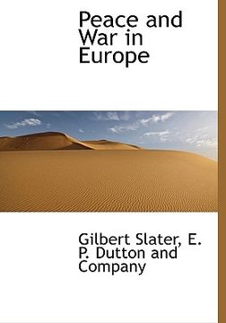 portada peace and war in europe (in English)