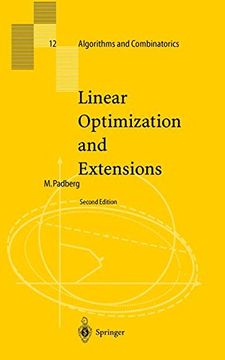portada Linear Optimization and Extensions (Algorithms and Combinatorics) (en Inglés)