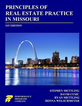 portada Principles of Real Estate Practice in Missouri: 1st Edition (in English)