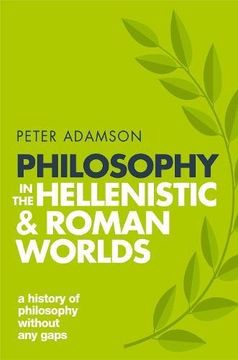 portada Philosophy In The Hellenistic And Roman Worlds (en Inglés)