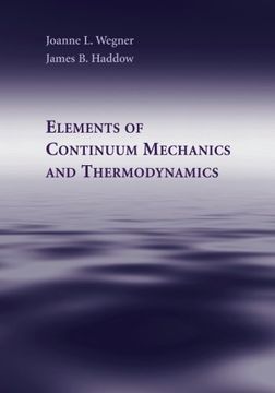 portada Elements of Continuum Mechanics and Thermodynamics (in English)