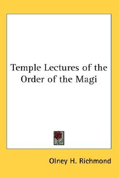 portada temple lectures of the order of the magi (in English)