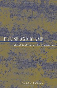 portada Praise and Blame: Moral Realism and its Application: Moral Realism and its Applications (New Forum Books) 