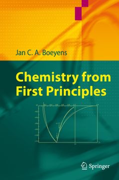 portada Chemistry from First Principles (en Inglés)