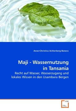 portada Maji - Wassernutzung in Tansania
