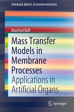 portada Mass Transfer Models in Membrane Processes: Applications in Artificial Organs (en Inglés)