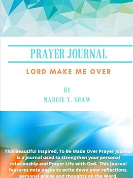 portada Prayer Journal "Lord Make me Over" (en Inglés)