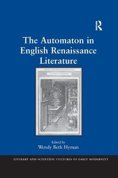 portada The Automaton in English Renaissance Literature (in English)