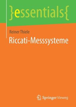 portada Riccati-Messsysteme (Essentials) (German Edition) [Soft Cover ] (en Alemán)