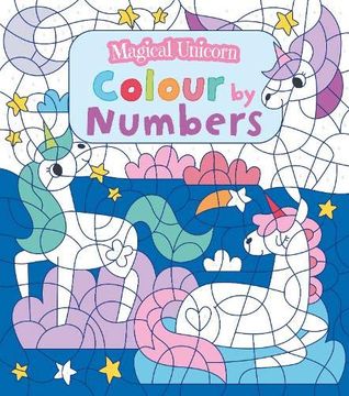 portada Magical Unicorn Colour by Numbers (en Inglés)