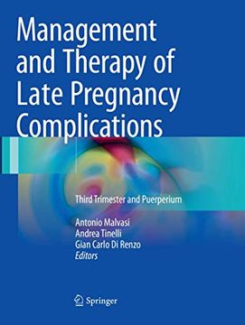 portada Management and Therapy of Late Pregnancy Complications: Third Trimester and Puerperium (en Inglés)