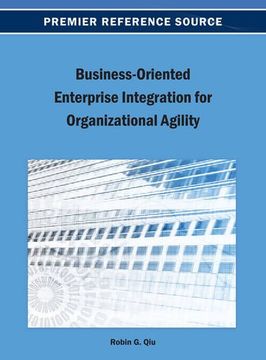 portada business-oriented enterprise integration for organizational agility (en Inglés)