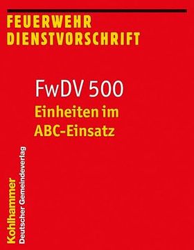 portada Einheiten im Abc-Einsatz: Fwdv 500 (en Alemán)