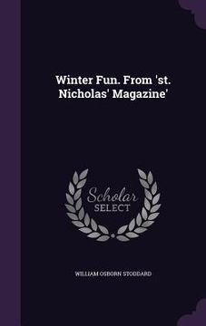 portada Winter Fun. From 'st. Nicholas' Magazine' (en Inglés)