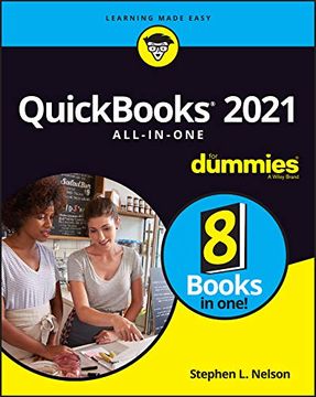portada Quickbooks 2021 All-In-One for Dummies (en Inglés)