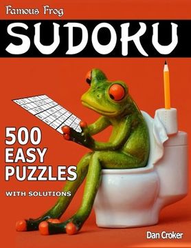 portada Famous Frog Sudoku 500 Easy Puzzles With Solutions: A Bathroom Sudoku Series Book (Volume 6)