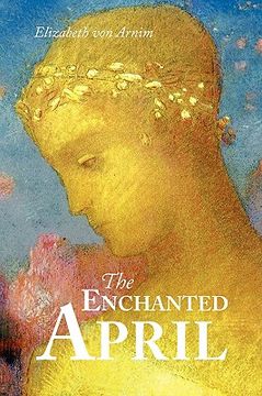 portada the enchanted april, large-print edition (in English)