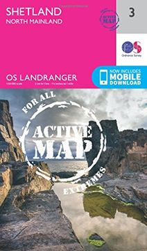 portada Shetland - North Mainland (OS Landranger Map)