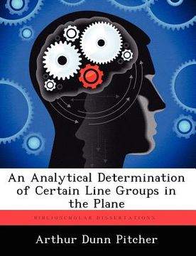 portada an analytical determination of certain line groups in the plane (en Inglés)