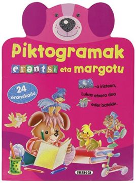 portada Piktogramak Erantsi eta Margotu (4 Titulu) (in Basque)