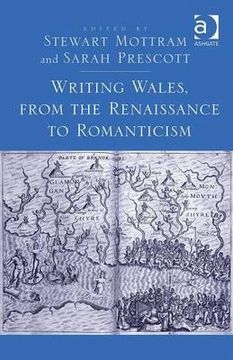 portada writing wales, from the renaissance to romanticism (en Inglés)