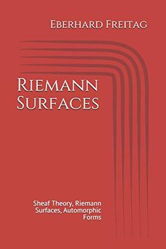 portada Riemann Surfaces: Sheaf Theory, Riemann Surfaces, Automorphic Forms (en Inglés)