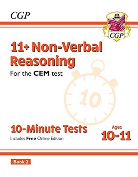 portada New 11+ cem 10-Minute Tests: Non-Verbal Reasoning - Ages 10-11 Book 2 (en Inglés)