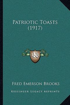 portada patriotic toasts (1917) (en Inglés)