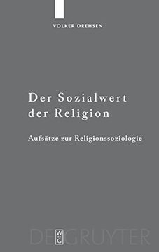 portada Der Sozialwert der Religion (en Alemán)