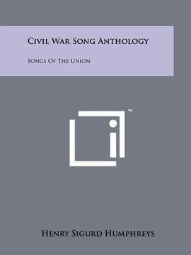 portada civil war song anthology: songs of the union (en Inglés)