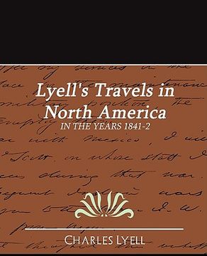 portada lyell's travels in north america (en Inglés)