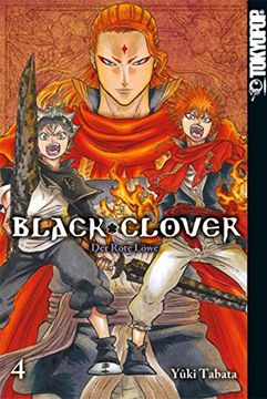 portada Black Clover 04: Der Rote Löwe (en Alemán)