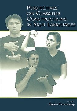 portada perspectives on classifier constructions in sign languages (en Inglés)