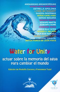 portada Water for unity