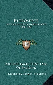 portada retrospect: an unfinished autobiography 1848-1886