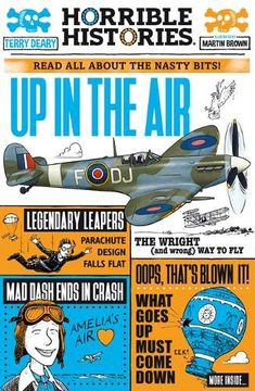 portada Up in the air (Horrible Histories) (in English)