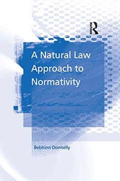 portada A Natural Law Approach to Normativity (en Inglés)