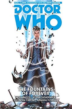 portada Doctor Who: The Tenth Doctor Volume 3 - the Fountains of Forever (en Inglés)