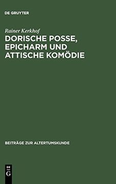 portada Dorische Posse, Epicharm und Attische Komödie (en Alemán)