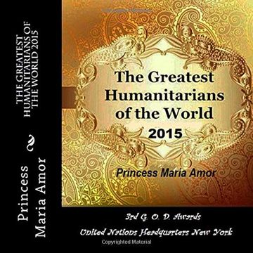 portada The Greatest Humanitarians of the World 2015 (en Inglés)
