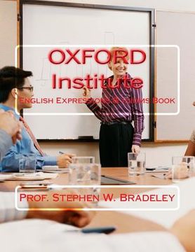 portada OXFORD Institute: English Expressions & Idioms Book (en Inglés)