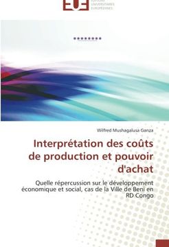 portada Interpretation Des Couts de Production Et Pouvoir D'Achat