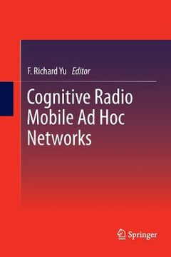 portada Cognitive Radio Mobile AD Hoc Networks (en Inglés)