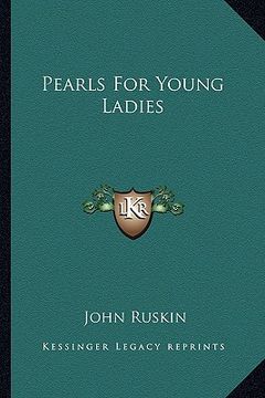 portada pearls for young ladies (en Inglés)