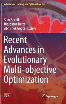 portada Recent Advances in Evolutionary Multi-Objective Optimization (en Inglés)