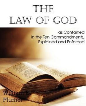 portada law of god as contained in the ten commandments (en Inglés)
