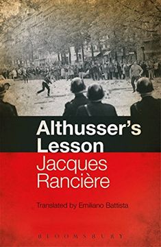 portada Althusser's Lesson (en Inglés)
