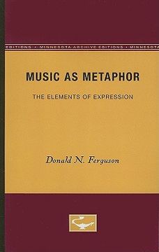 portada music as metaphor: the elements of expression (en Inglés)
